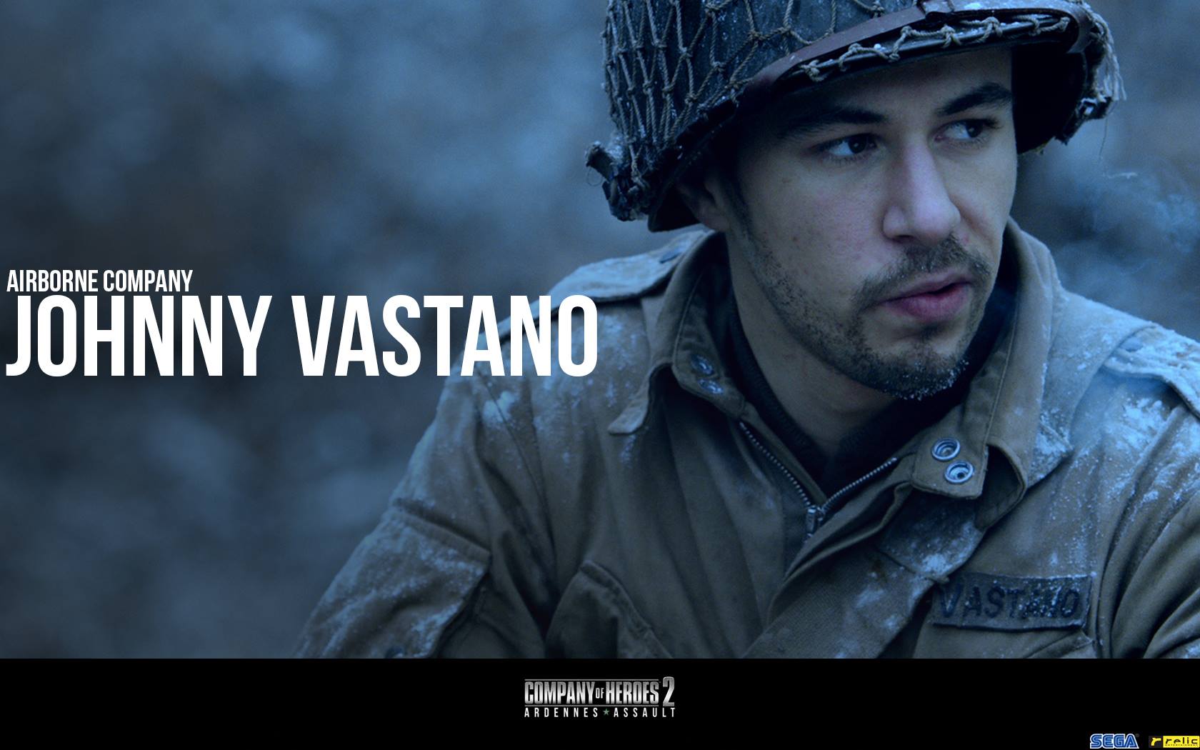 Company of Heroes 2 - Ardennes Assault. Jonathan Alexander as Johnny Vastano