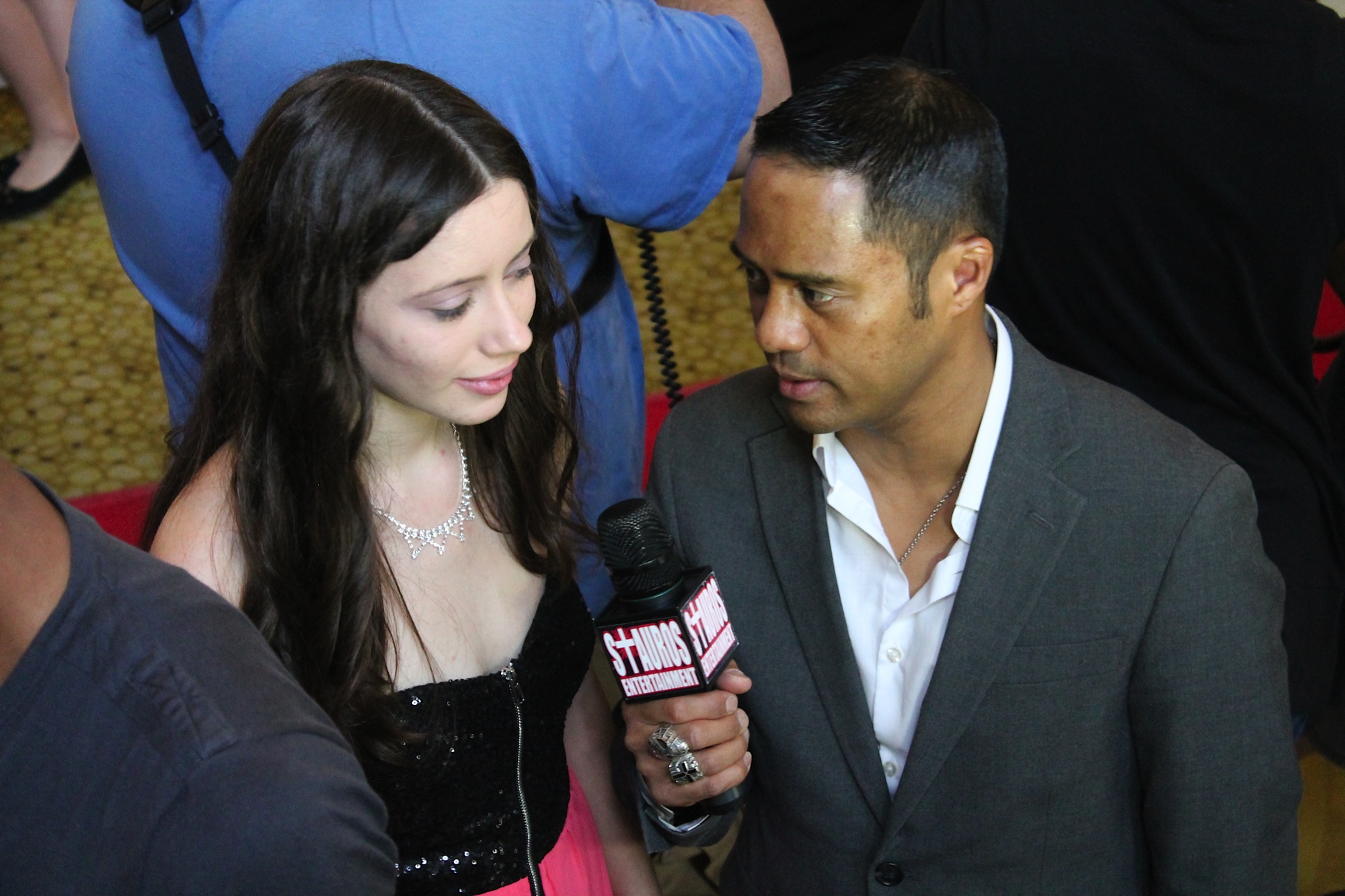 Janette Bundic interviewed by Stauros Entertainment at the 2015 Young Artist Awards in LA