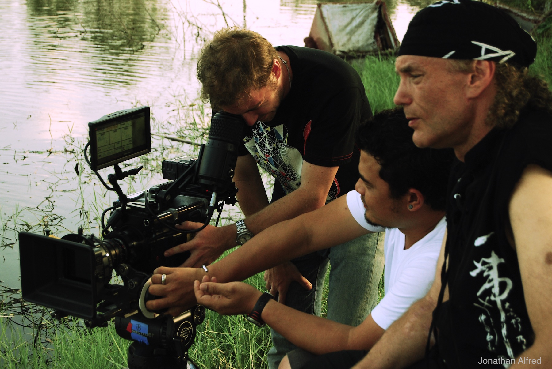 Roy on location in Thailand for GloryDays.