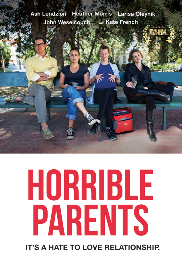 Ash Lendzion, Heather Morris, Larisa Oleynik, and John Weselcouch in Horrible Parents