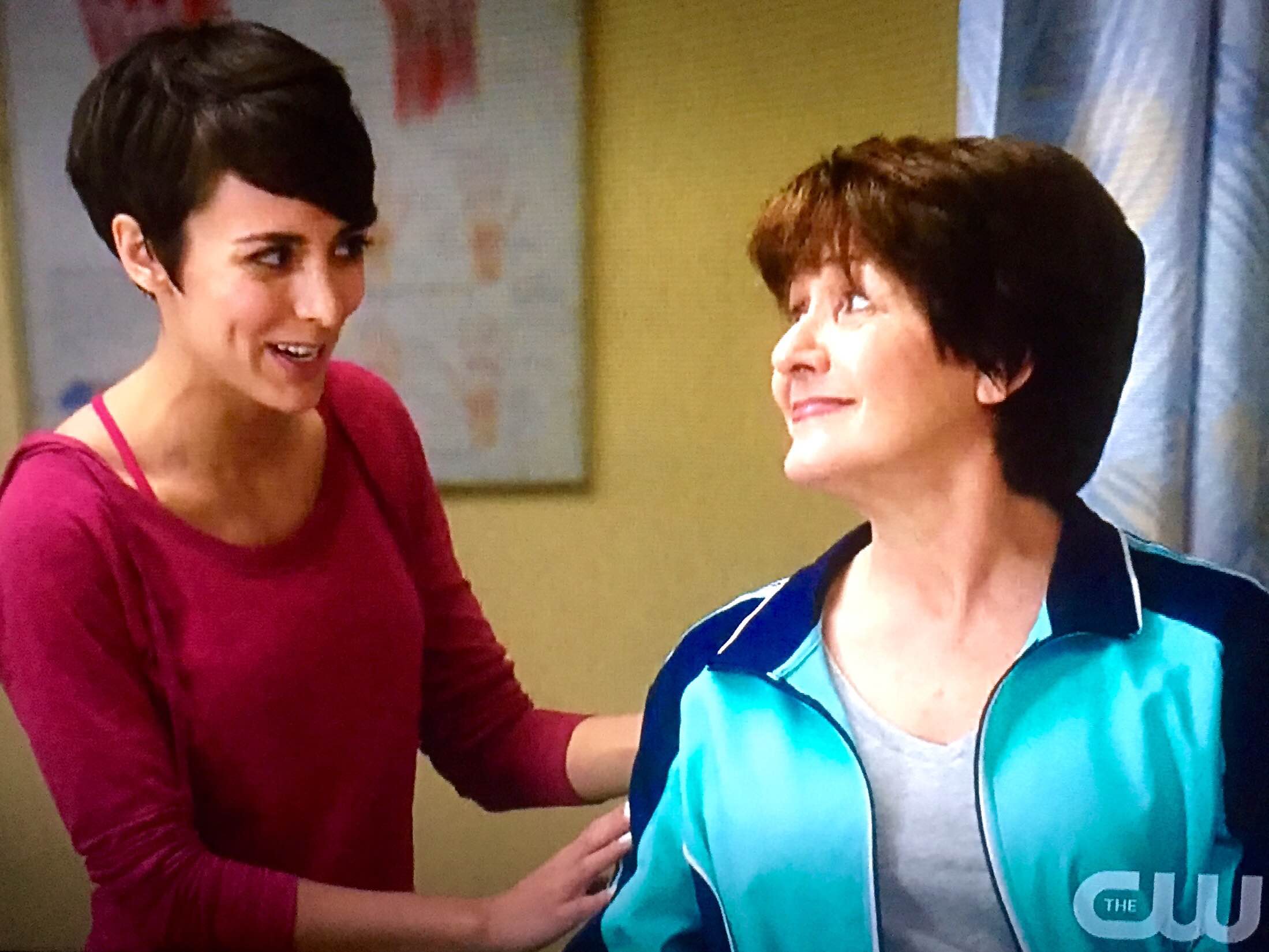 Gabriela Fresquez and Ivonne Coll on the CW's Jane the Virgin.