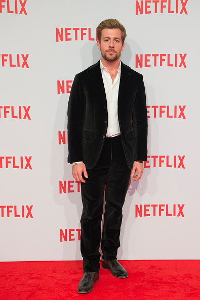 Ed Hendrik (a.k.a. Edoardo Purgatori) at event for Netflix Italy launch party