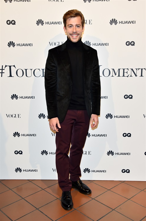 Ed Hendrik (a.k.a. Edoardo Purgatori) at event for Touch Your Moment organized by GQ and Vogue
