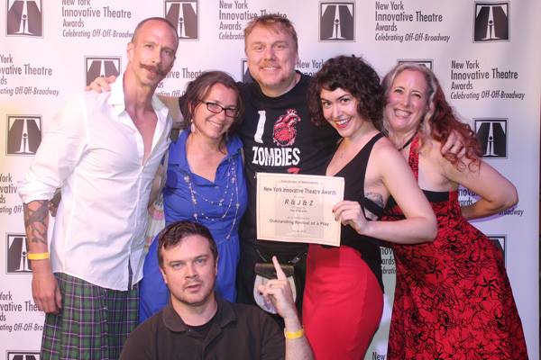 J.Stephen Brantley, David Bennett, Joan Jubett, Randy Howk, Caitlin Johnston and Stephanie Cox-Williams at event of the New York Innovative Theatre Awards (2015).