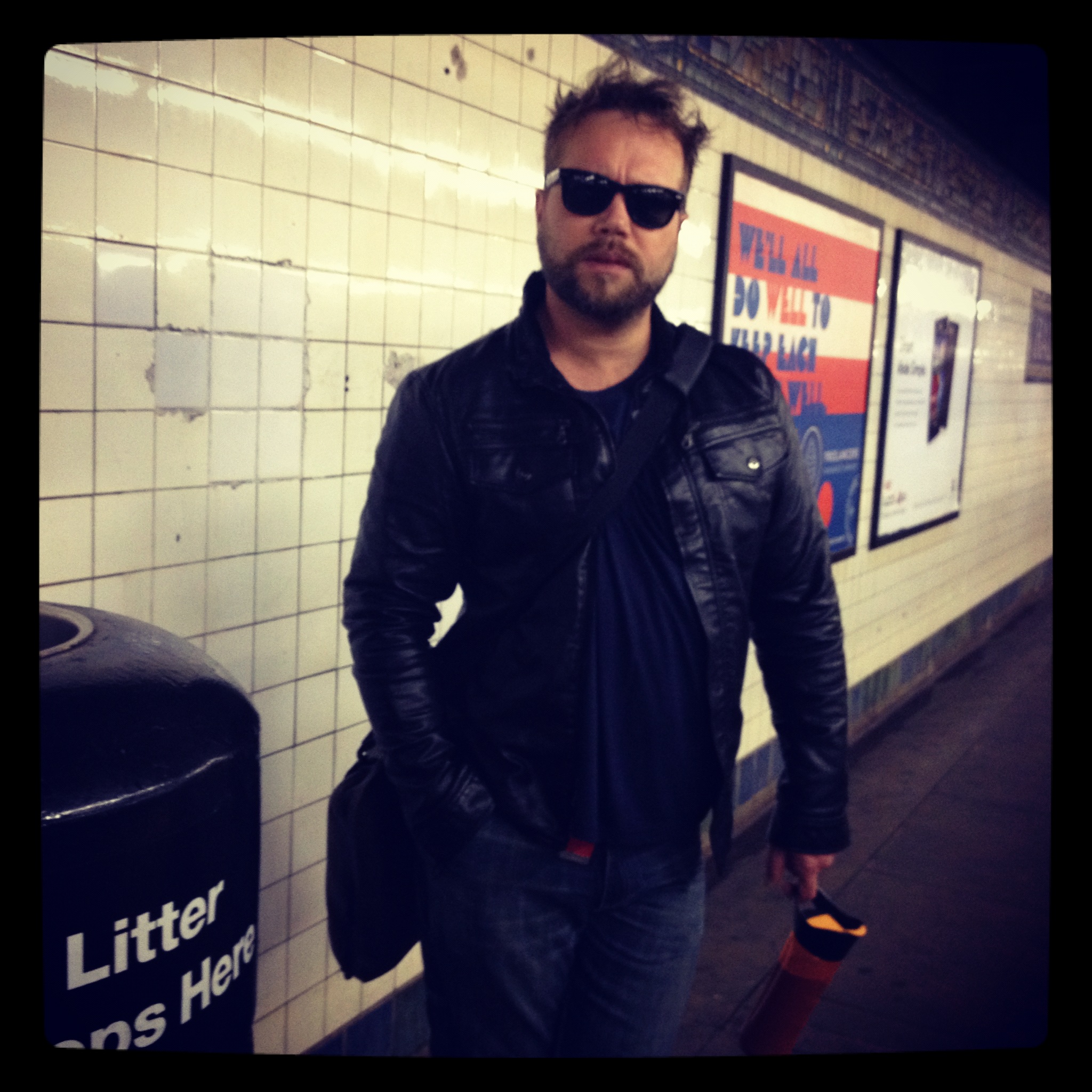 On Location in NYC subways filming / directing BROTHER music video - Brooklyn, NY