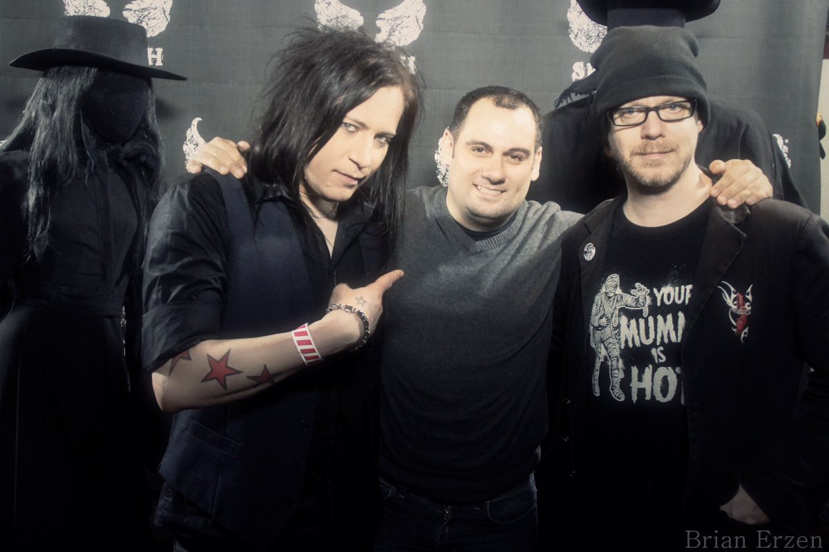 Gene Blalock, Nick Somers, and James Boring at a screening for AMONG THE SHADOWS