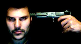 Self Portrait, Gun To Head