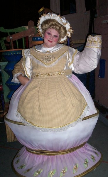 Lisa Donahey as Mrs. Potts in Beauty and the Beast
