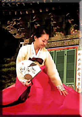 Cathlyn Choi in Hanbok