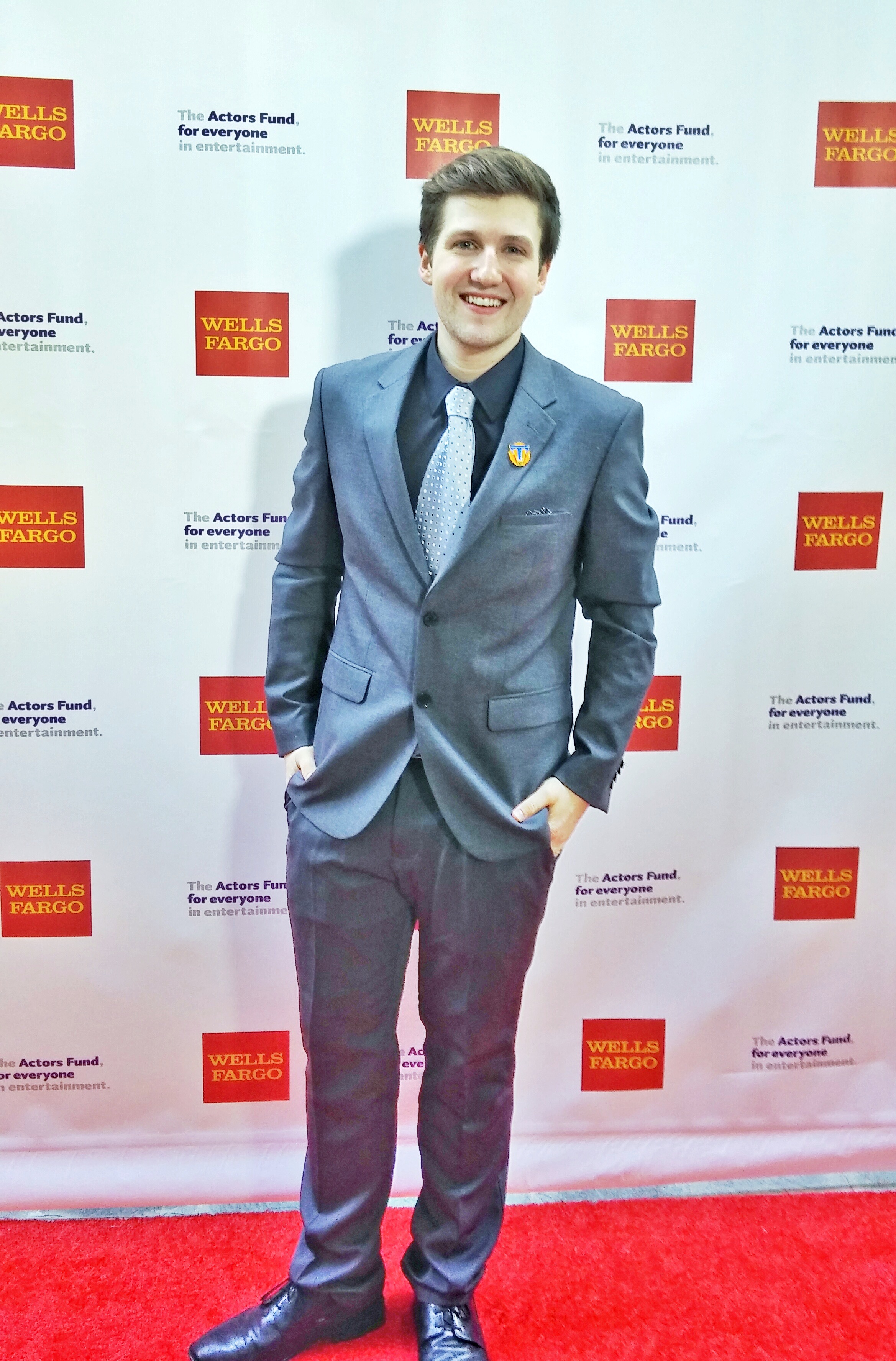 David at The 2015 Actor's Fund Tony Award Viewing Party