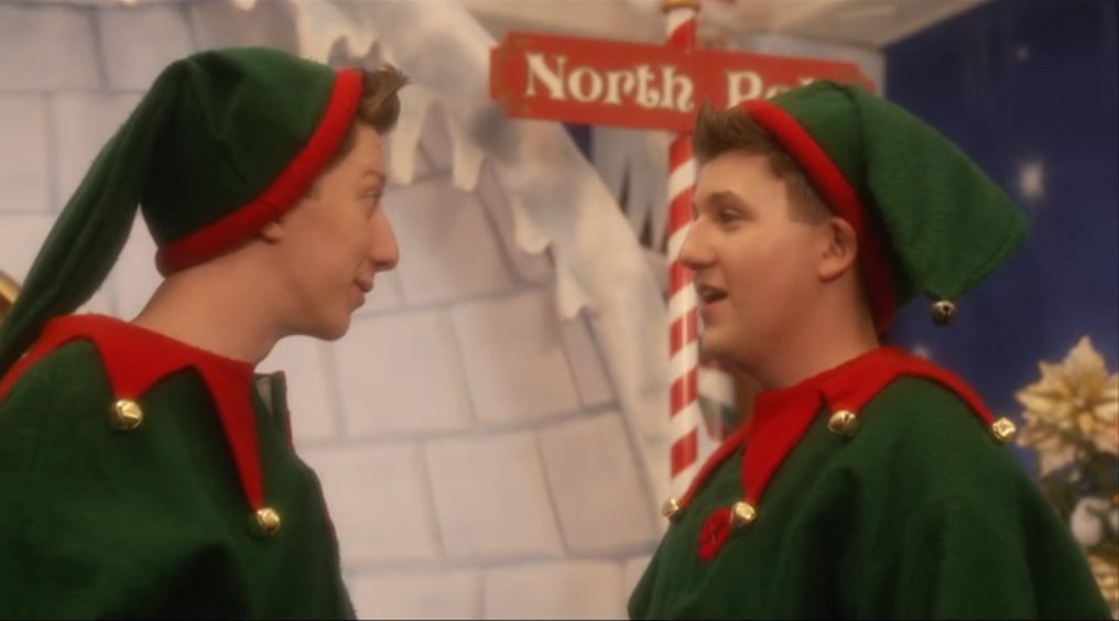 David Thompson and David Buehrle in A Christmas Story 2