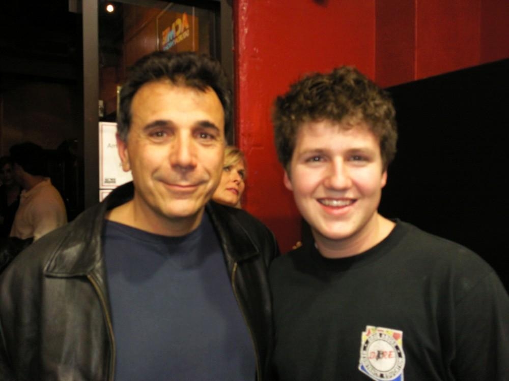 David with Actor Mark DeCarlo