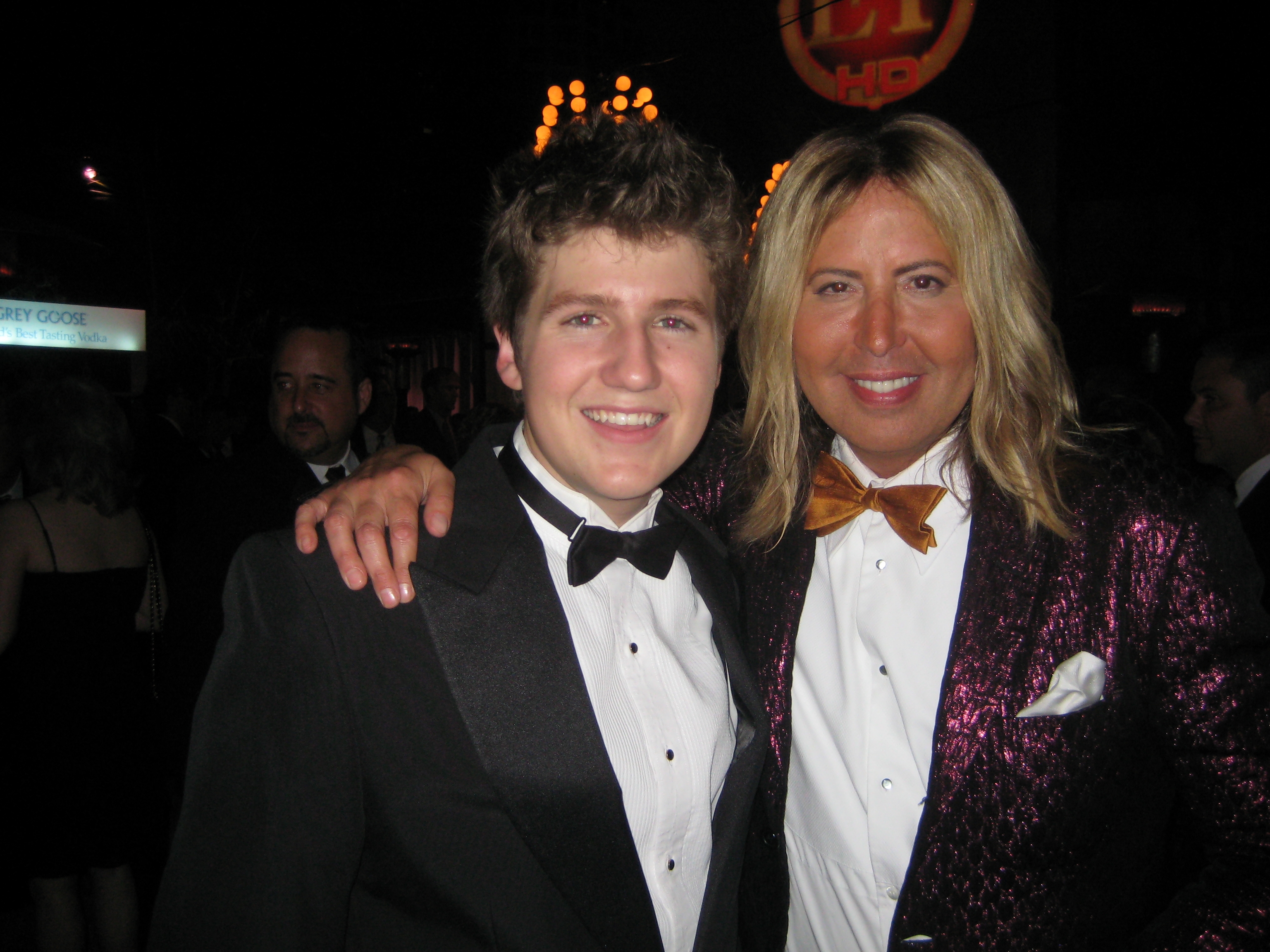David and Cojo and 2010 Emmy's after party.