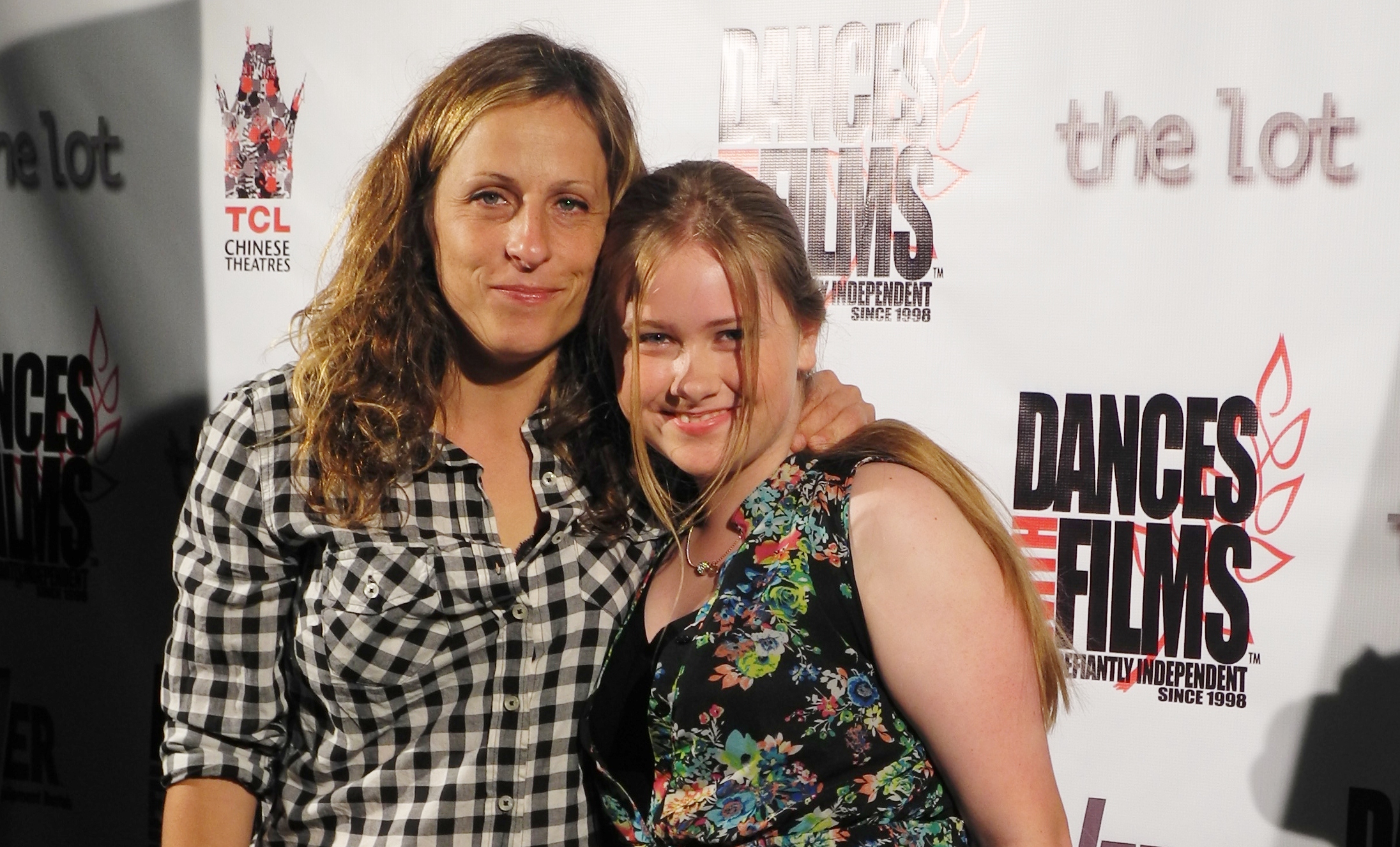 Janine Sides and Kaitlin Morgan at the 2013 Dances With Films Film Festival