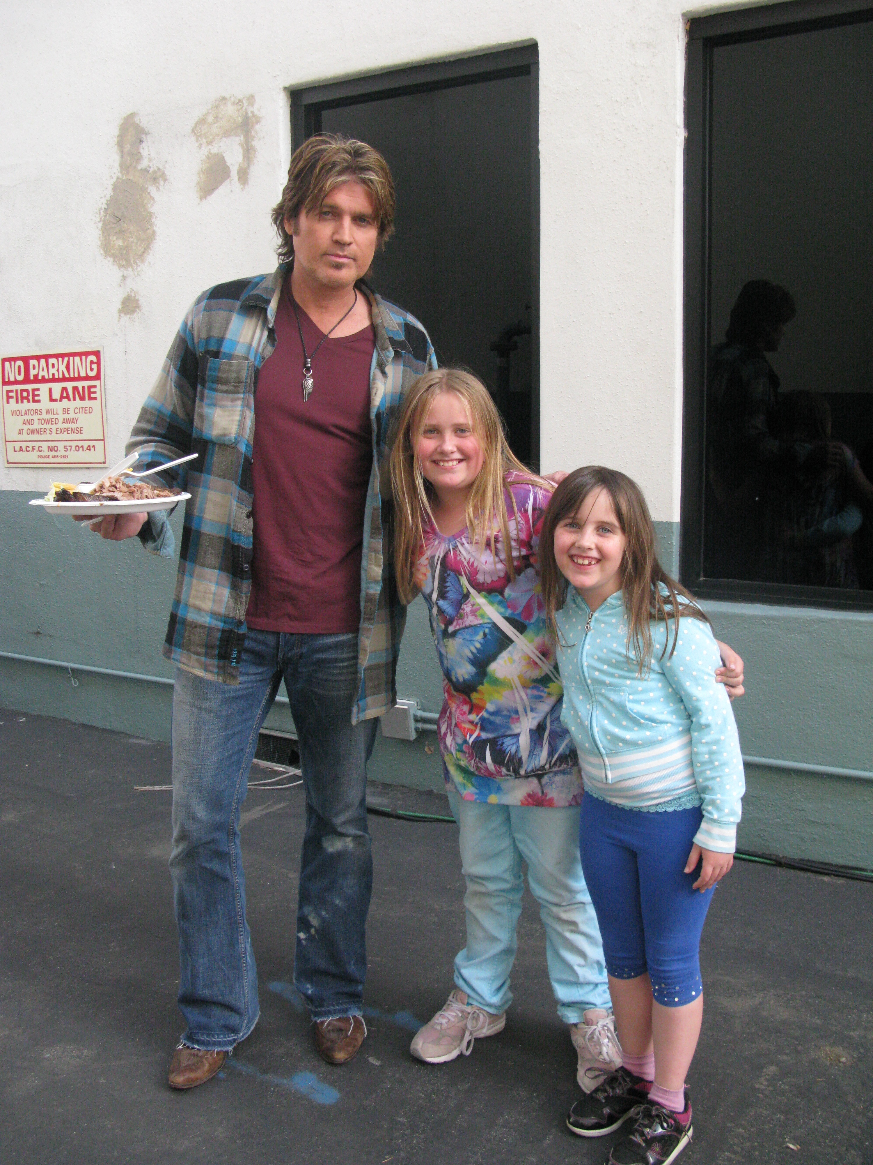 Kaitlin, Madeleine & Billy Ray Cyrus