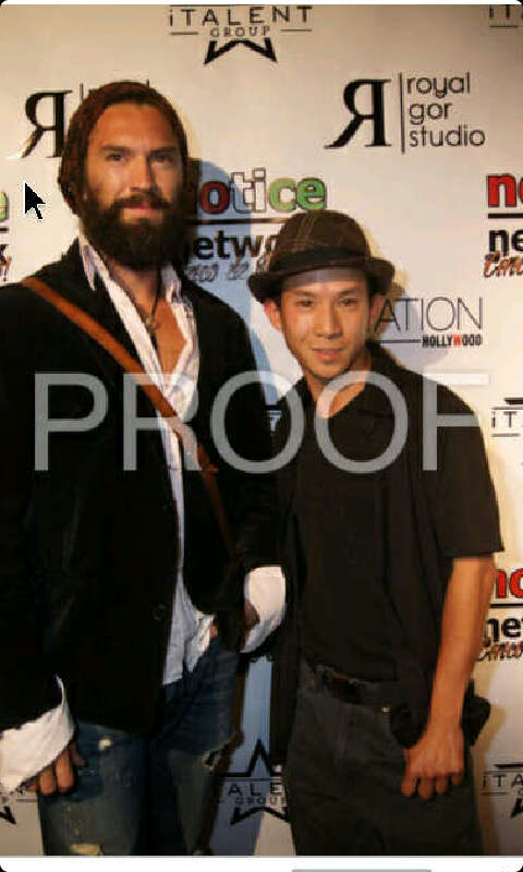 Red Carpet Event in Hollywood. With Alex Way.