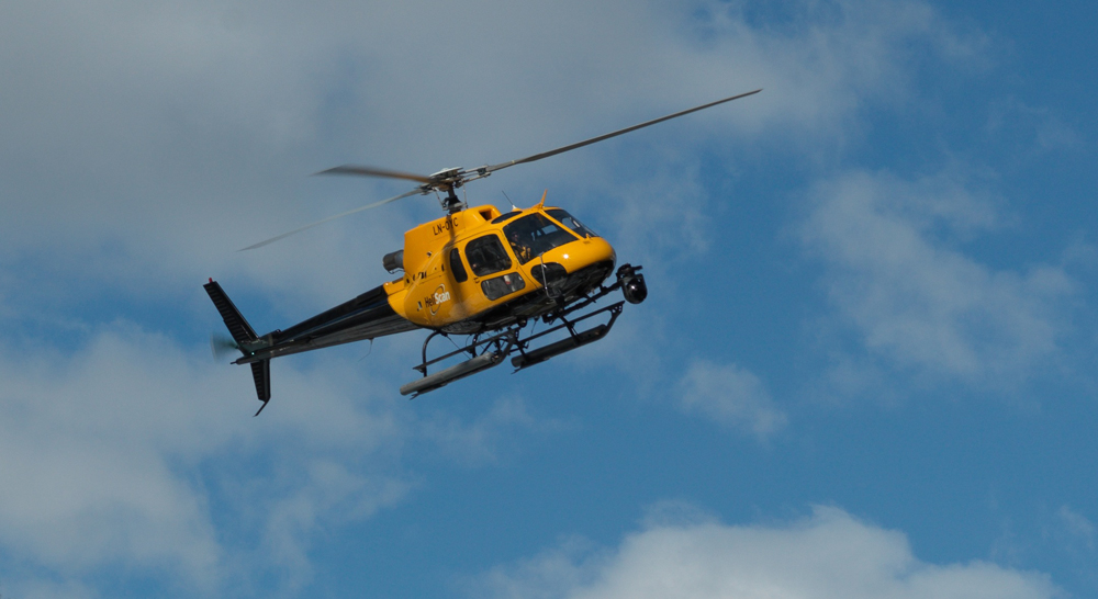 Cineflex V14 on the Eurocopter AS 350B3