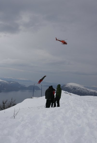 Shoting base jumping for Traktor (Pepsi)