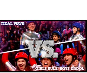 Cartoon Network Hole In The Wall Girls Rule, Boys Drool vs Tidal Wave