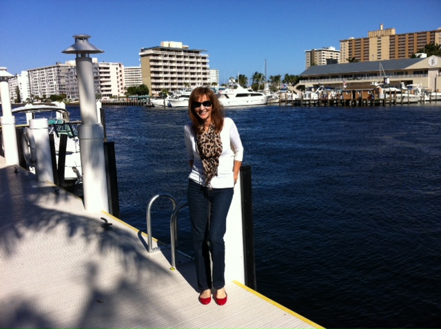 Ft. Lauderdale location shoot with producer Carole Myers, December, 2014