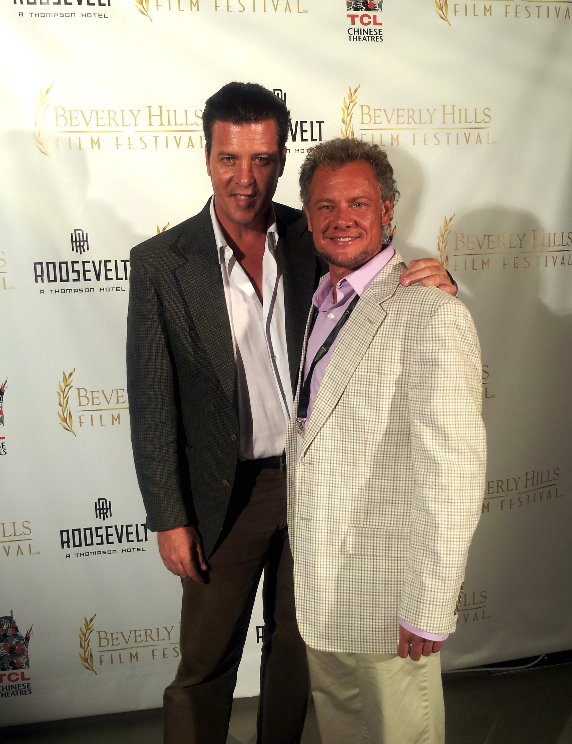 Tracy Kowalski and Peter Dobson at the Beverly Hills Film Festival 2013.