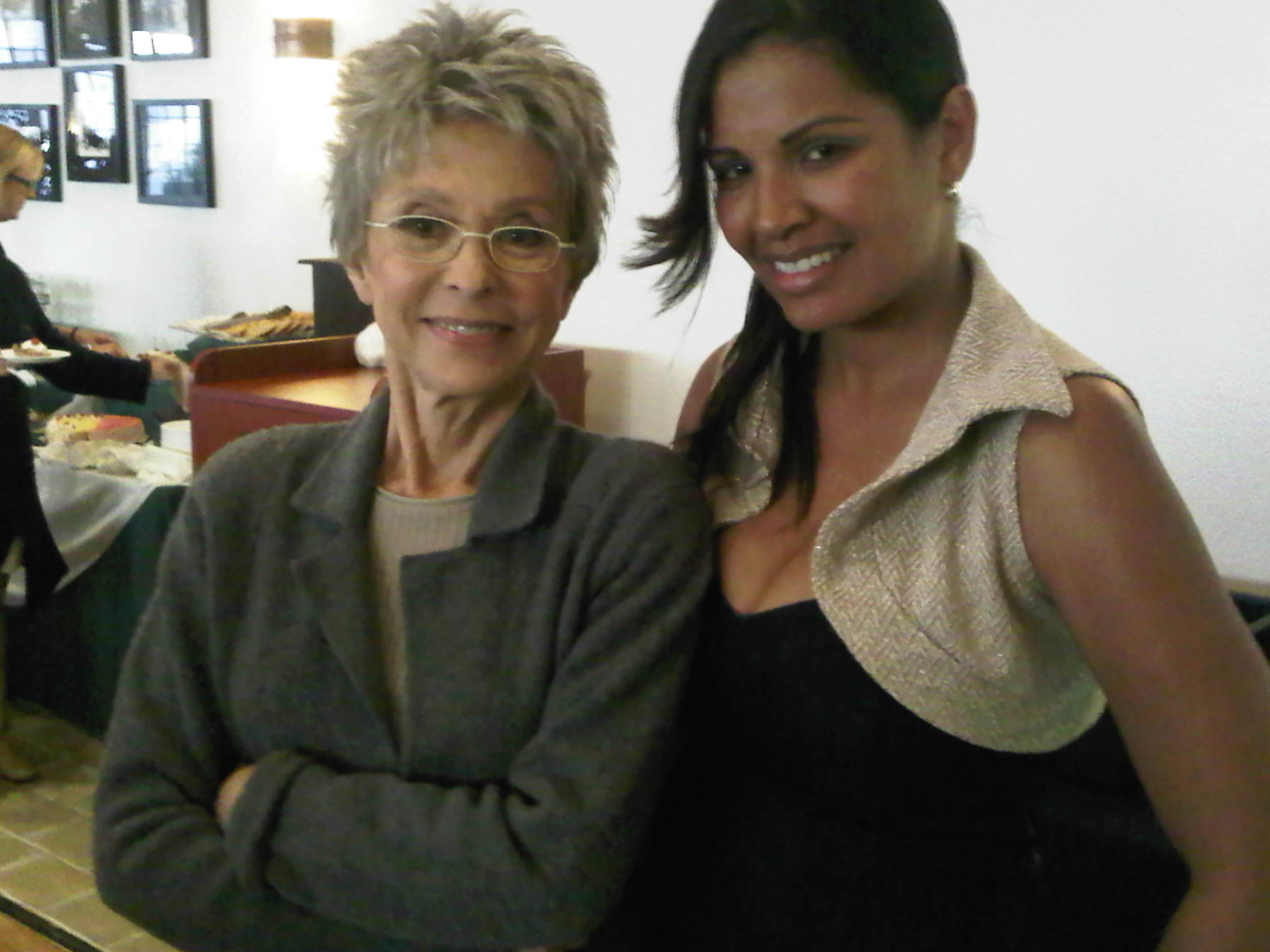 With West Side Story Oscar Winner, RITA MORENO, our Puerto Rican pride.