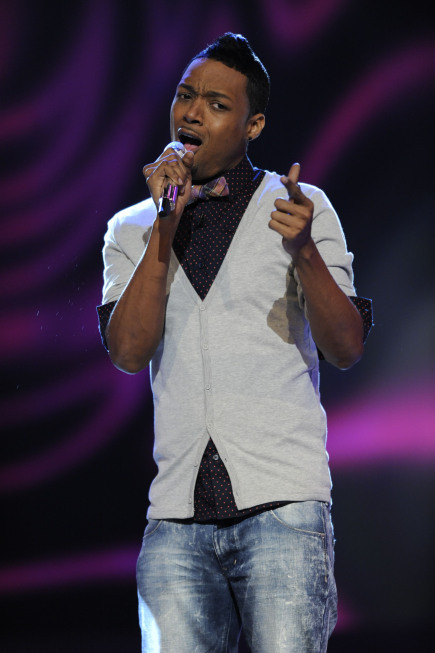 Still of Jermaine Sellers in American Idol: The Search for a Superstar: Top 10 Male Semifinalists Perform (2010)