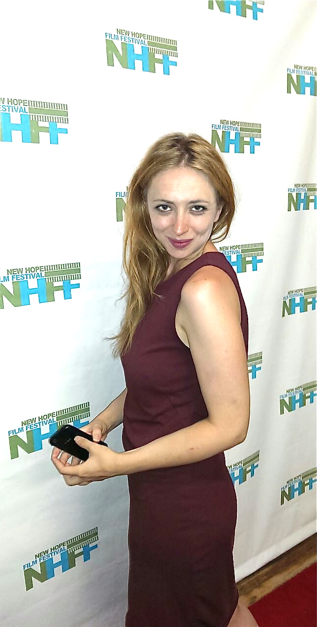 At the New Hope Film Festival for 