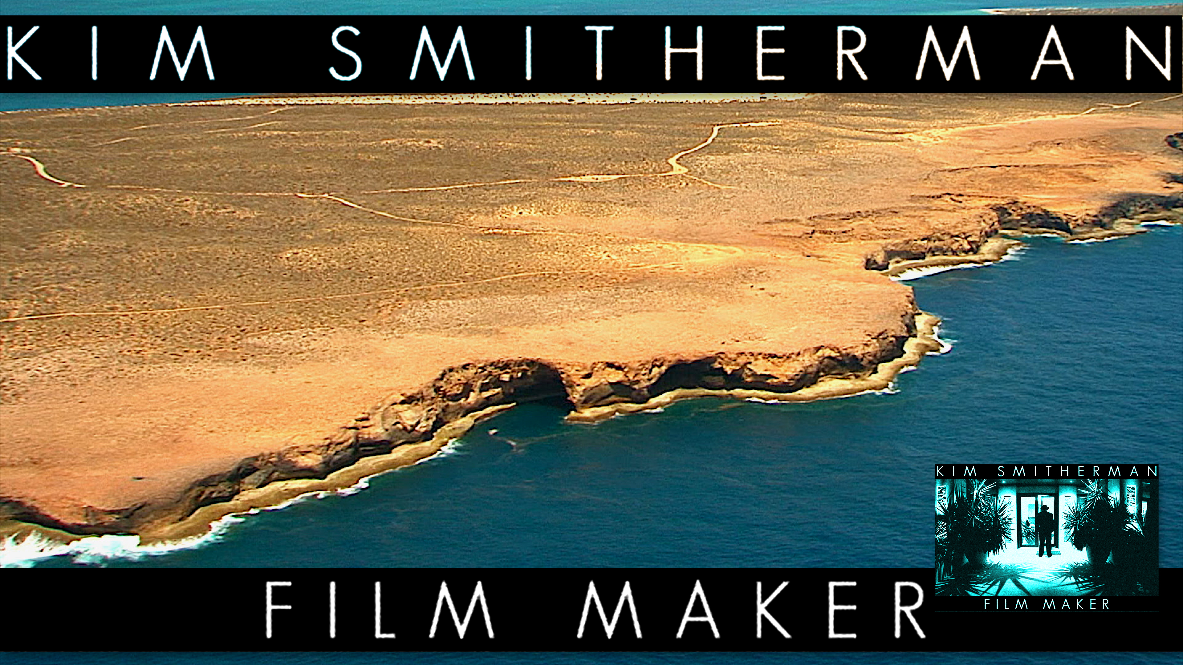 Aerial Kim Smitherman film maker - Dirk Hartog Western Australia