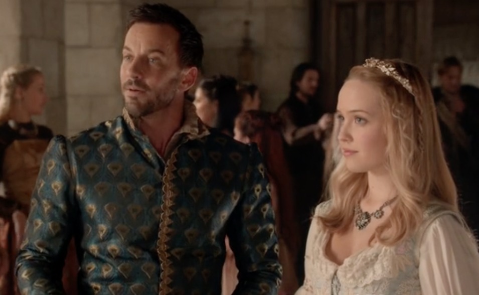 Siobhan Williams and Craig Parker in Reign