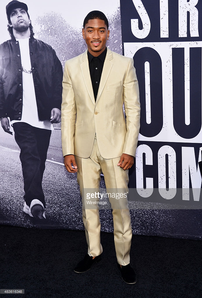 Sheldon A. Smith at World Premiere for Straight Outta Compton