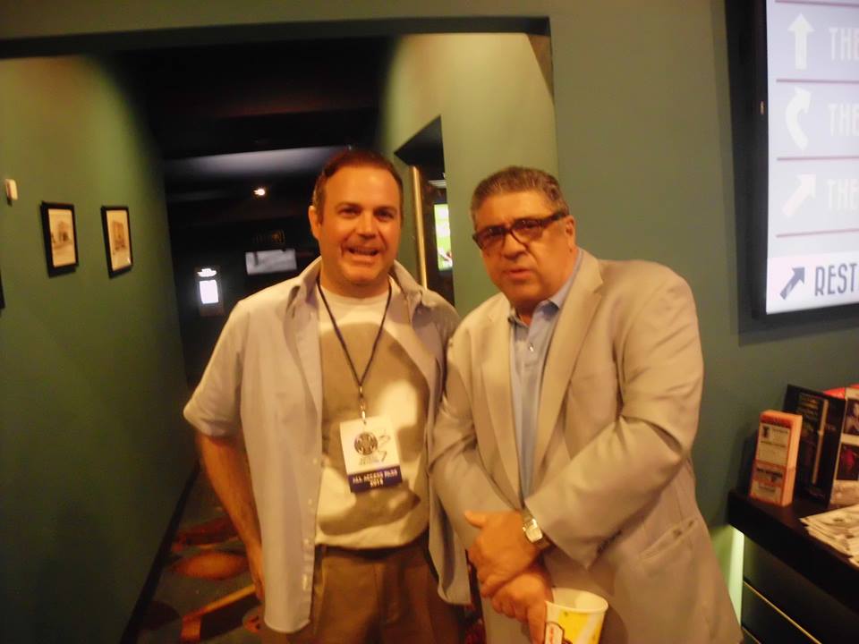 Vincent Pastore and Chris J Cullen at Northeast Film Festival