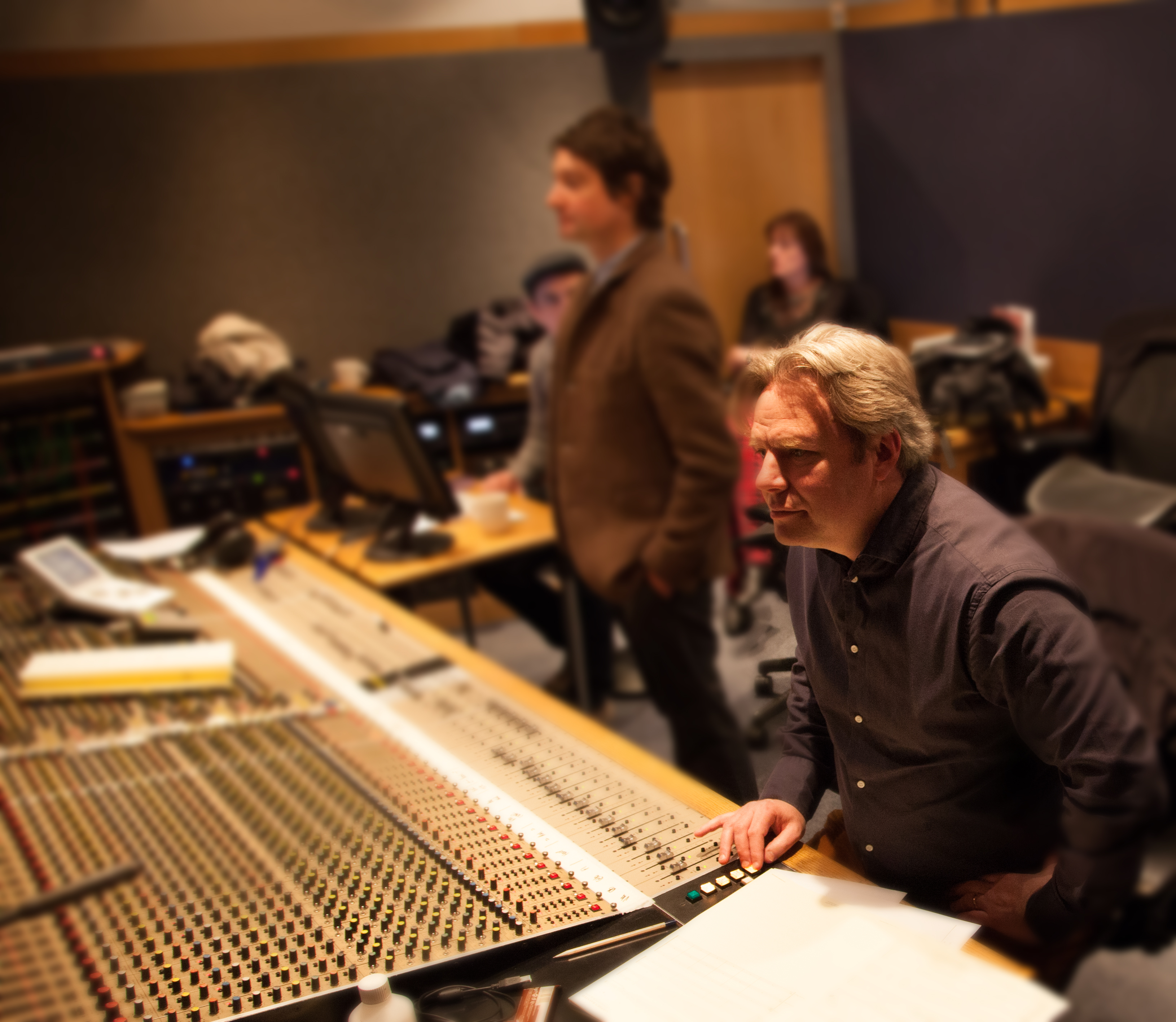 Brand and Pep scoring session, Air-Edel Studios, London, May 1st, 2015