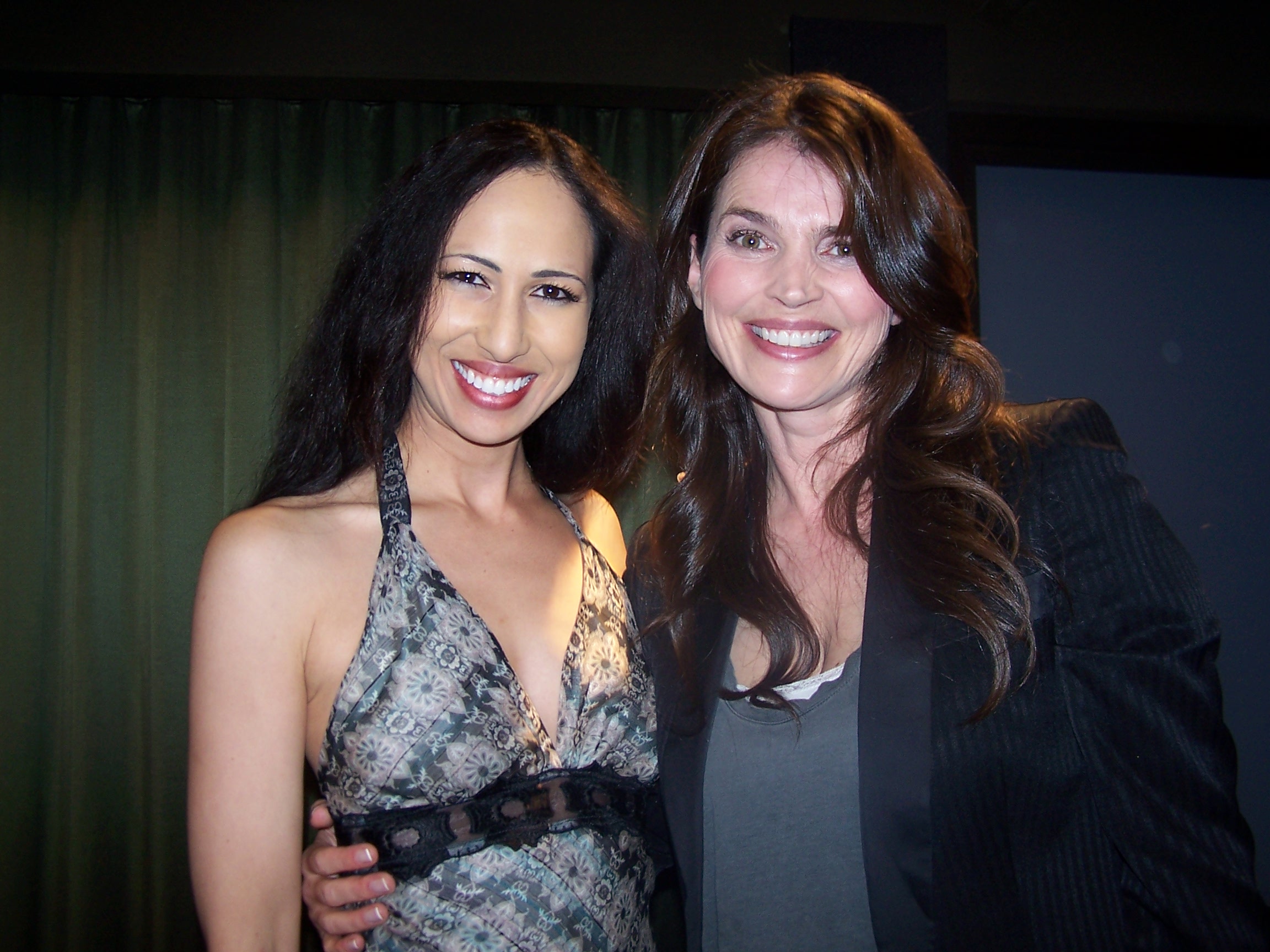 Elly Kaye and Julia Ormond at HBO's screening of 