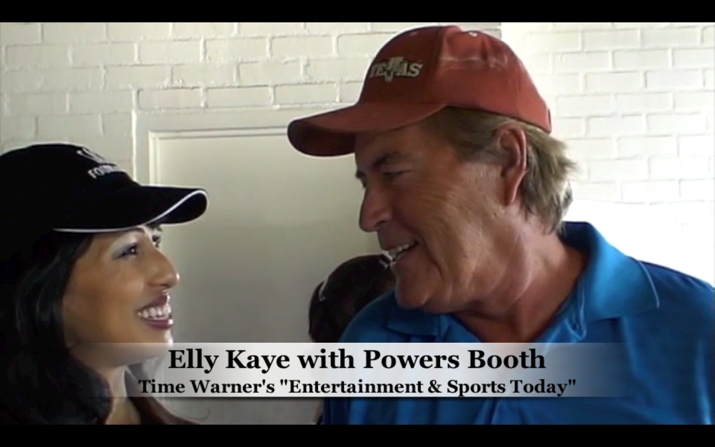 Elly Kaye interviews Powers Boothe at the Inaugural SAG Foundation Golf Classic! Celebrities play to benefit the SAG Foundation's Catastrophic Health Fund.