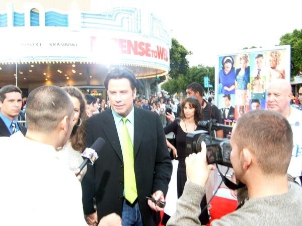 Interviewing John Travolta