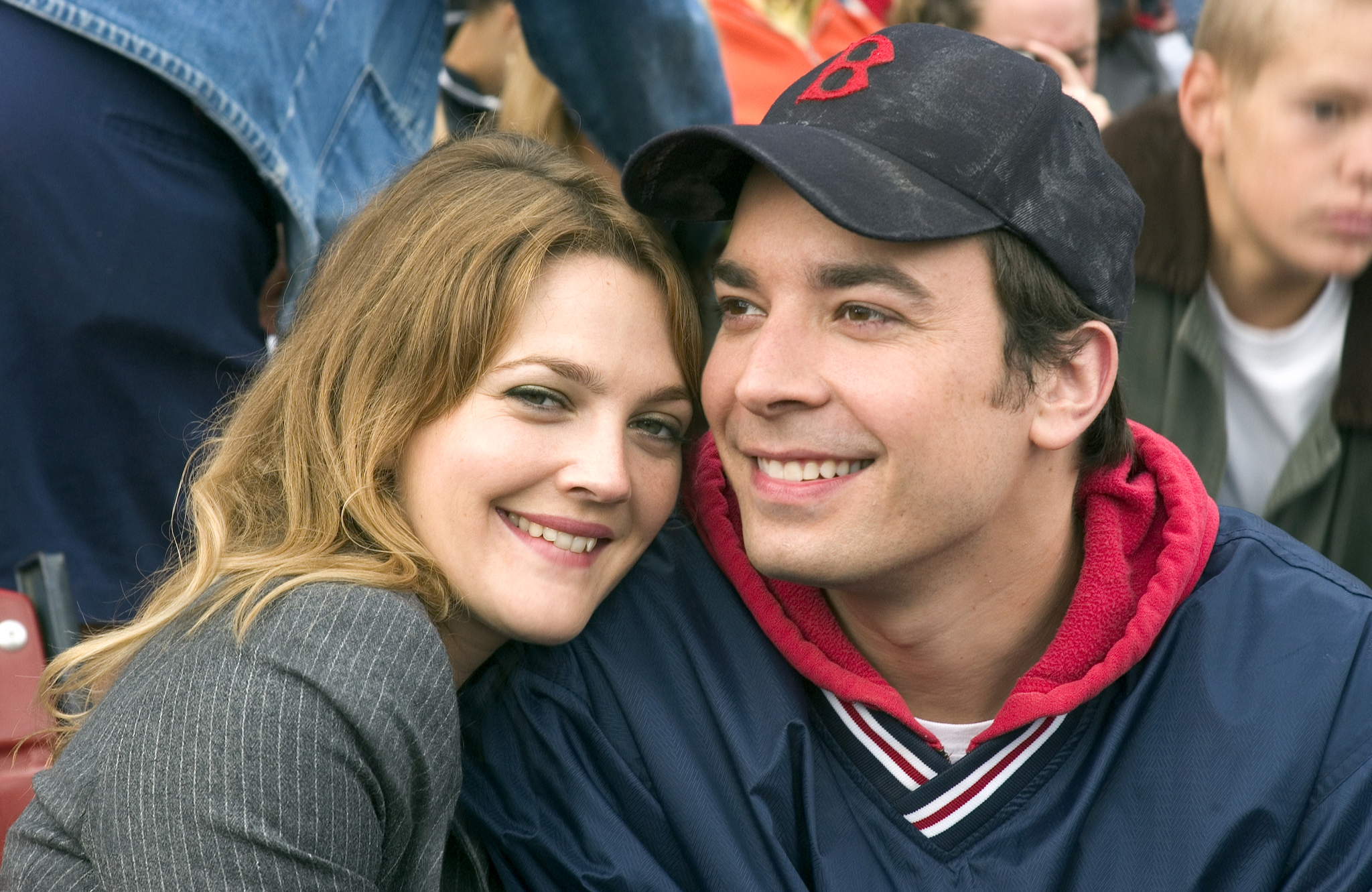 Still of Drew Barrymore and Jimmy Fallon in Fever Pitch (2005)