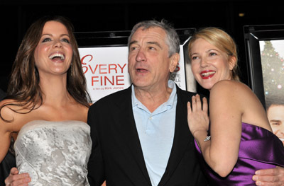 Drew Barrymore, Robert De Niro and Kate Beckinsale at event of Everybody's Fine (2009)