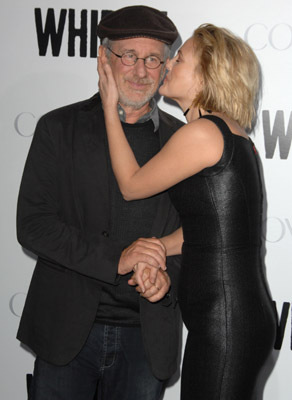 Drew Barrymore and Steven Spielberg at event of Whip It (2009)