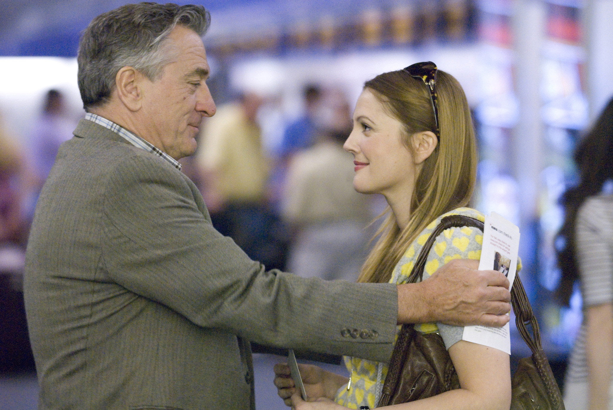 Still of Drew Barrymore and Robert De Niro in Everybody's Fine (2009)