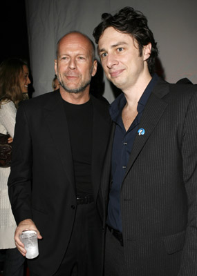 Bruce Willis and Zach Braff