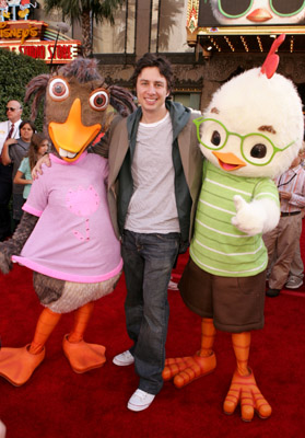 Zach Braff at event of Chicken Little (2005)