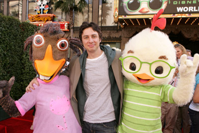 Zach Braff at event of Chicken Little (2005)