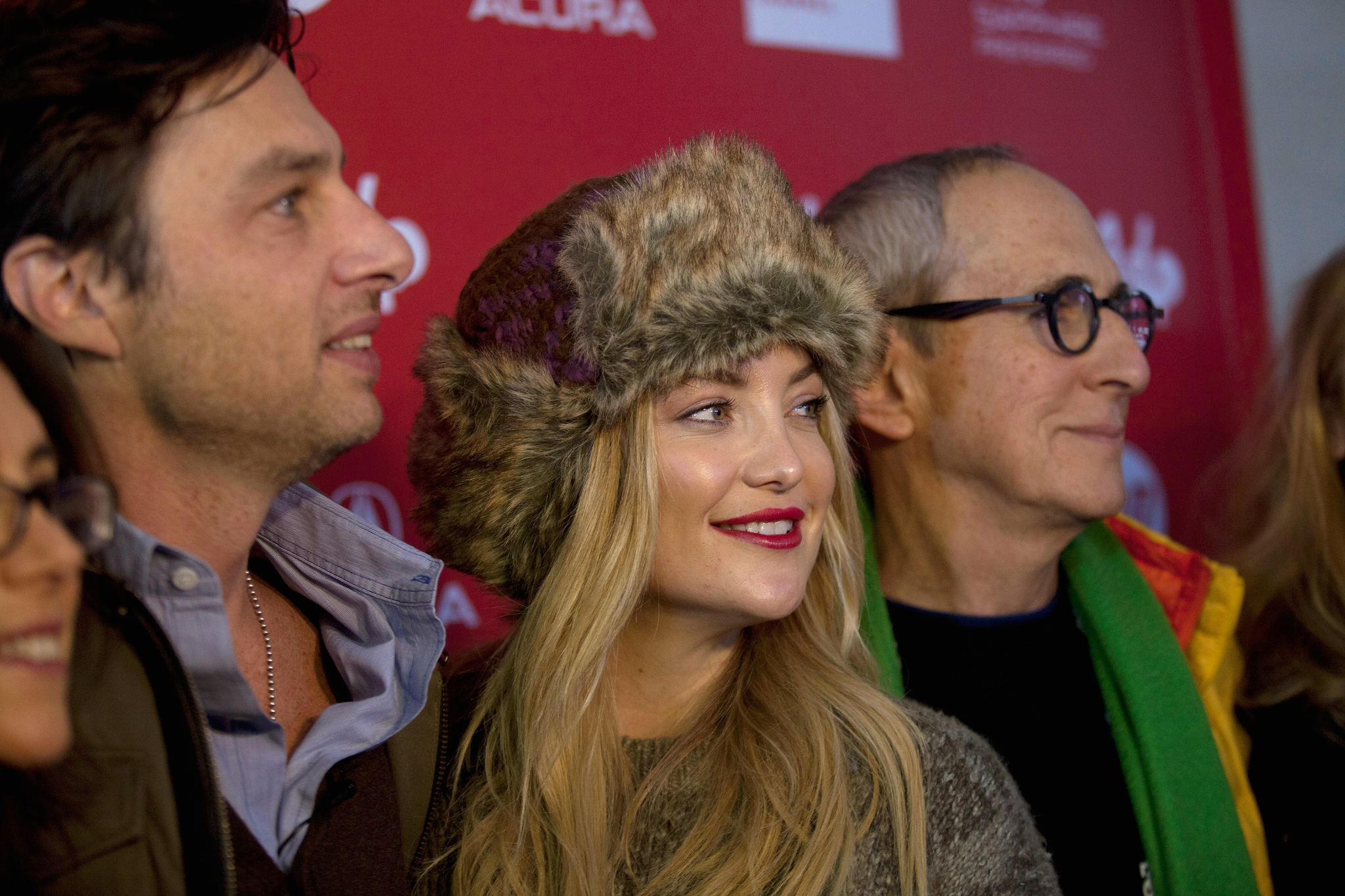 Kate Hudson, Zach Braff and Michael Shamberg at event of Wish I Was Here (2014)