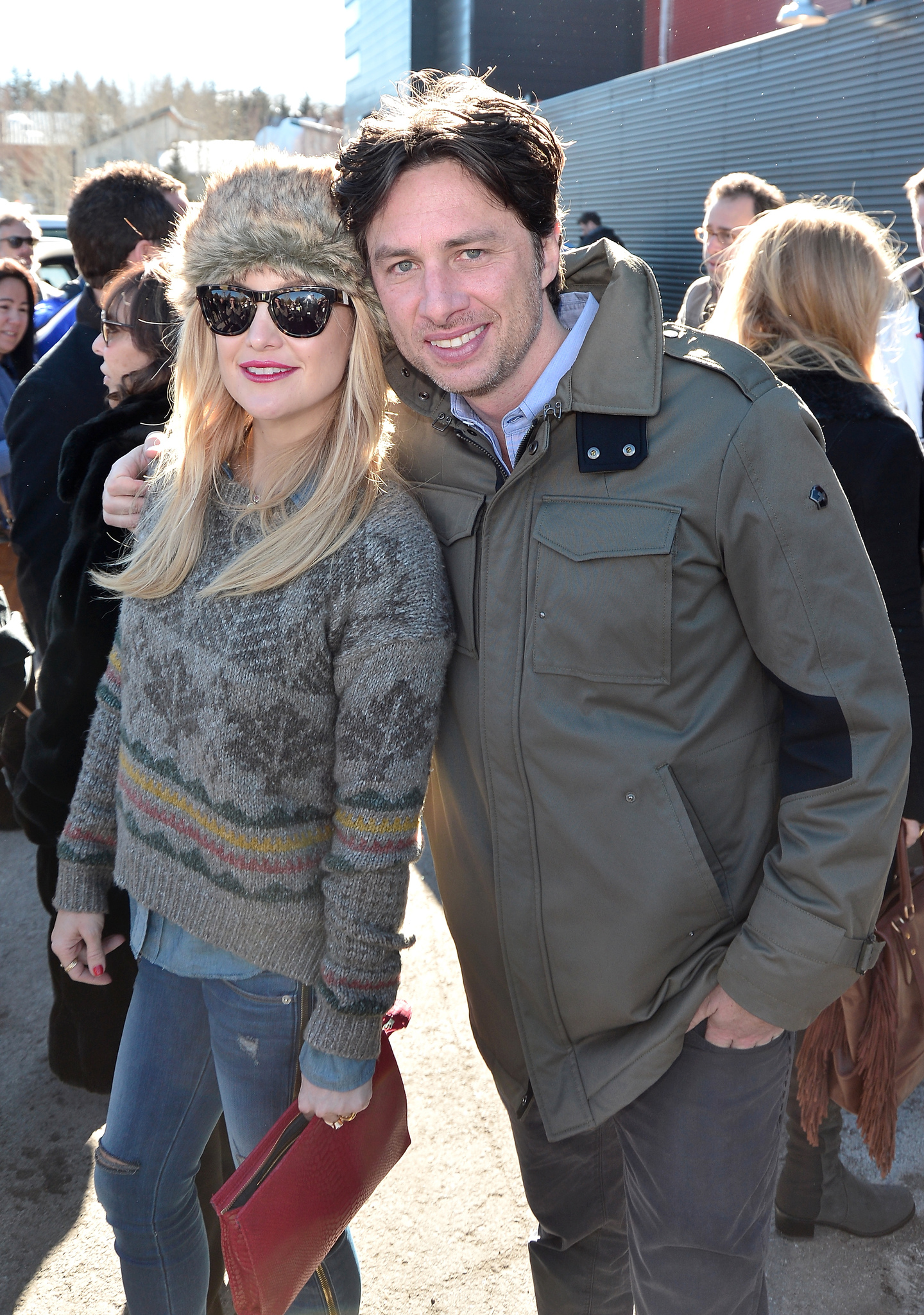 Kate Hudson and Zach Braff at event of Wish I Was Here (2014)