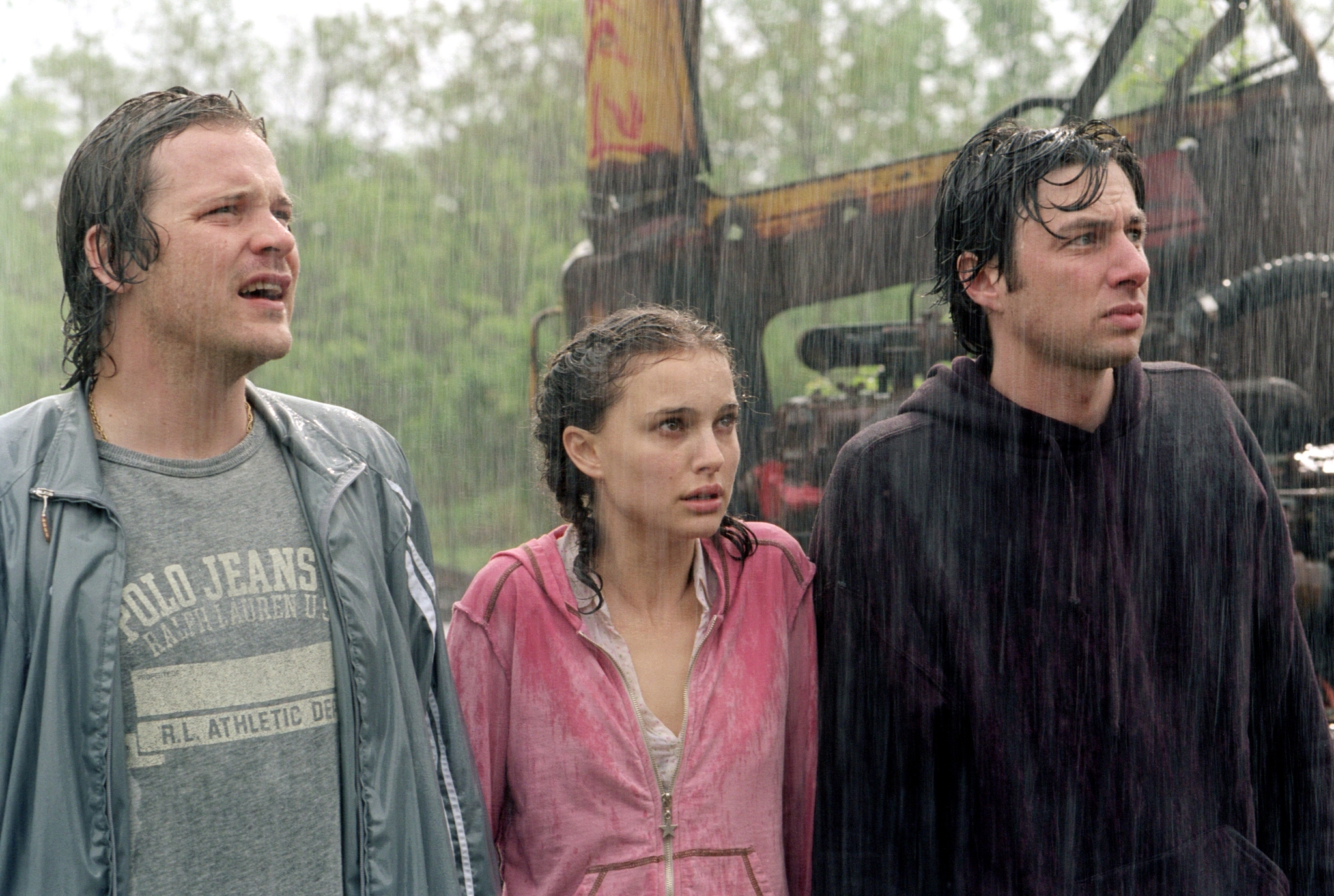 Still of Natalie Portman, Zach Braff and Peter Sarsgaard in Garden State (2004)