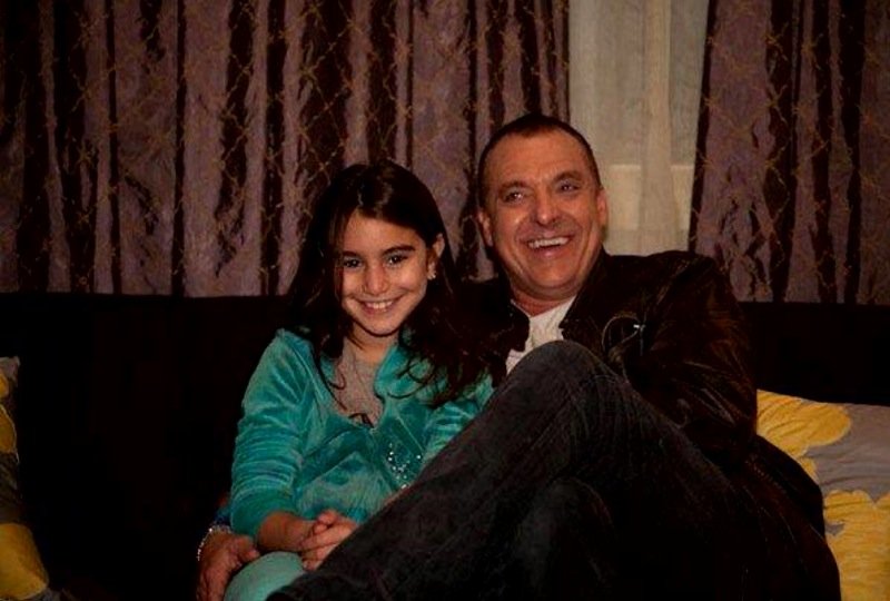 Tom Sizemore and Malaak Hattab in C.L.A.S.S.