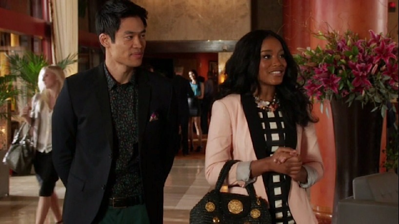 Still of David Lim and Keke Palmer in 90210 