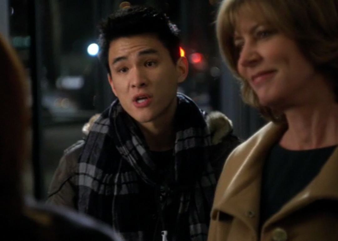 Still of Hank Chen and Christine Lahti in Law & Order: Special Victims Unit