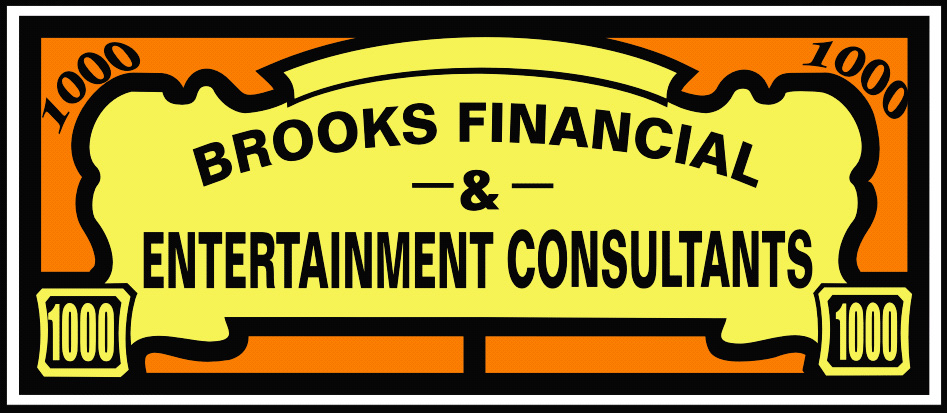 The official logo for www.BrooksFinancialAndEntertainmentConsultants.com